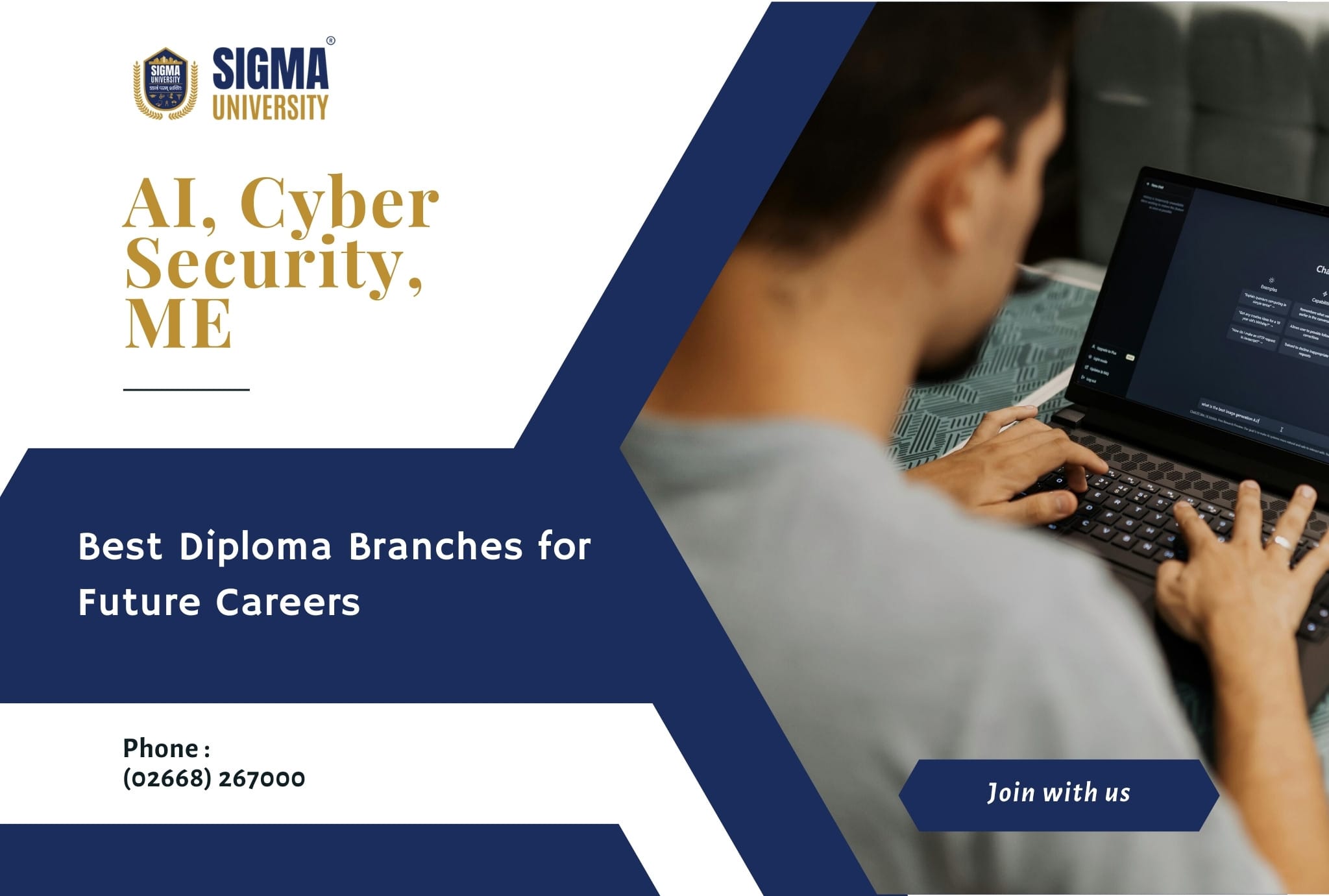 Best Diploma Branches for Future Careers AI, Cyber Security, ME 1