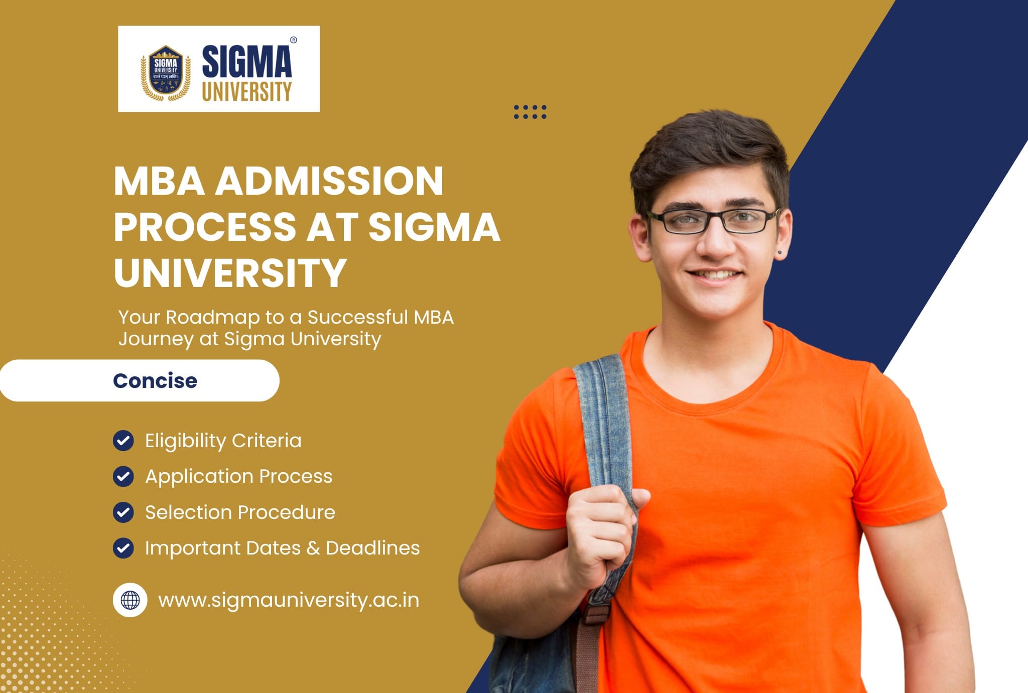 MBA Admission Process at Sigma University Step-by-Step Guide for 2025