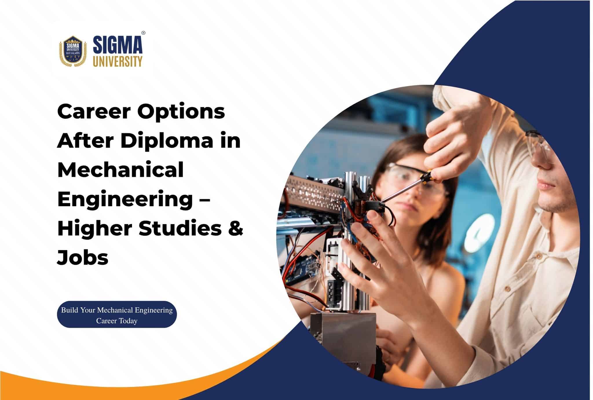 Career Options After Diploma in Mechanical Engineering (ME)