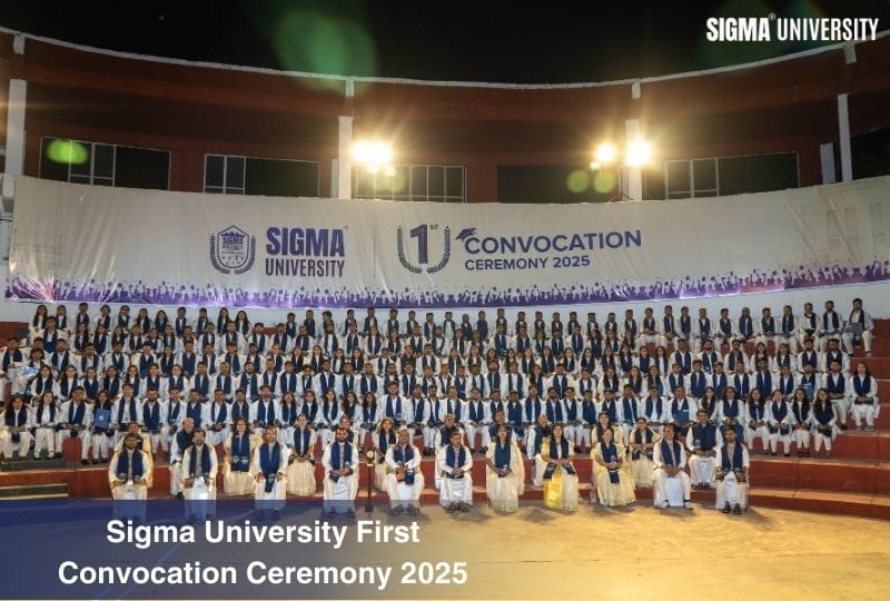Sigma University First Convocation Ceremony 2025