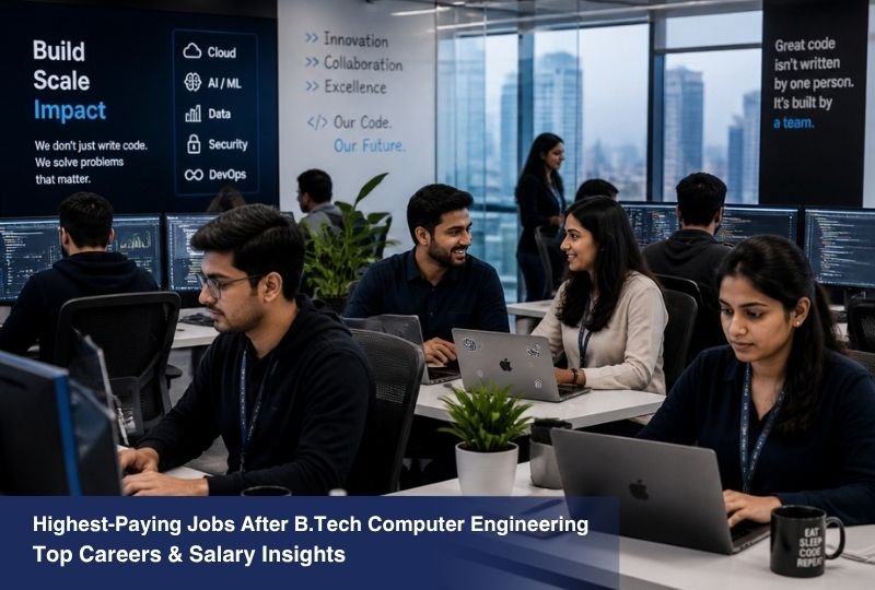 Highest-Paying Jobs for B.Tech Computer Engineering Graduates