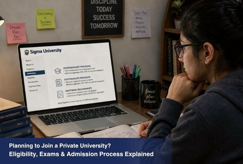 Planning to Join a Private University? Eligibility, Exams & Application Process Explained
