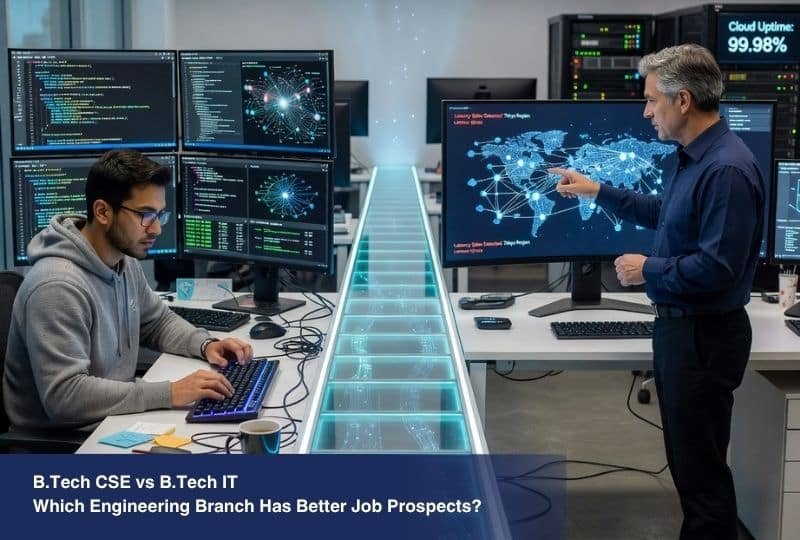B.Tech CSE vs B.Tech IT: Which Is Better