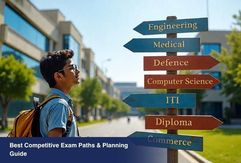 Career Roadmap After 10th for Competitive Exams: Best Exam Paths & Planning Guide