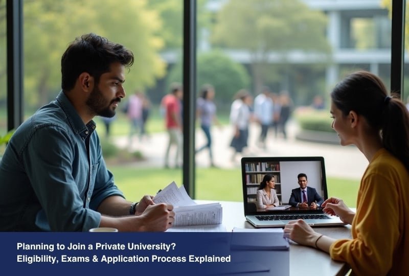 Planning to Join a Private University? Eligibility, Exams & Application Process Explained